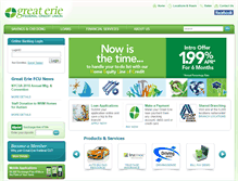 Tablet Screenshot of greateriefcu.com